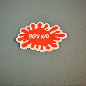 5/$10 Nickelodeon Logo 90s Kid Sticker